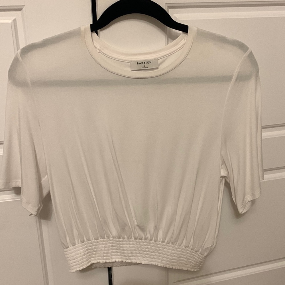 Babaton Aritzia t shirt. Stretch waist SMALL